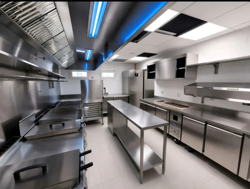 Installation d’une cuisine professionnelle